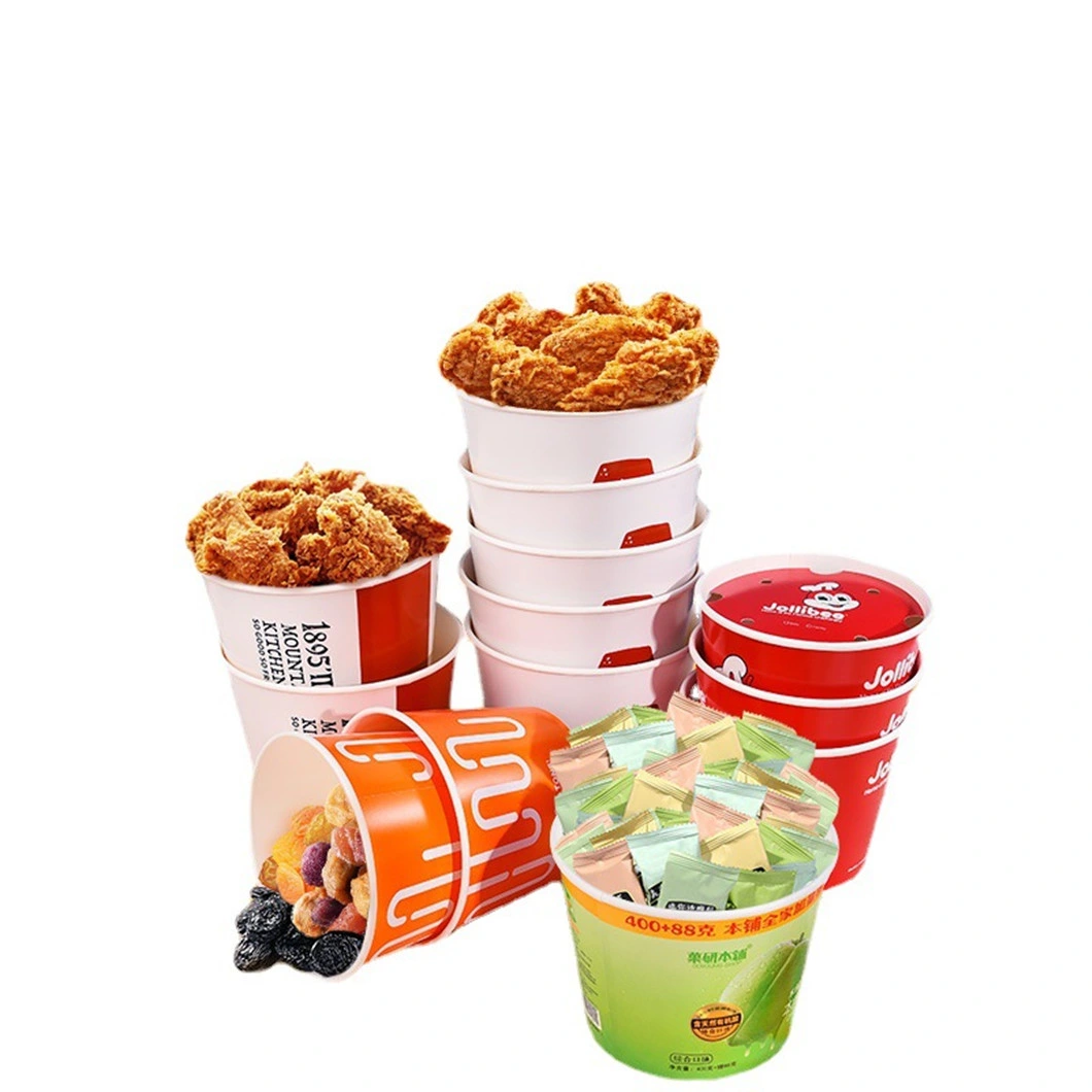 Custom Fried Chicken Burger Bucket Kfc Cup Candied Snacks Wrapping Paper Bucket