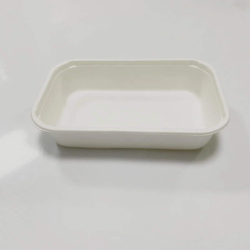 Sugarcane Bagasse Disposable Recyclable Biodegradable Paper Pulp Tray