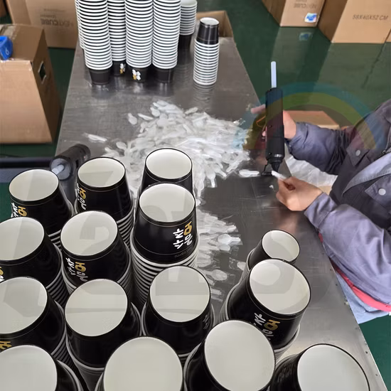 Venta al por mayor de cubos de palomitas de maíz impresos con logotipo personalizado cubos de comida de papel